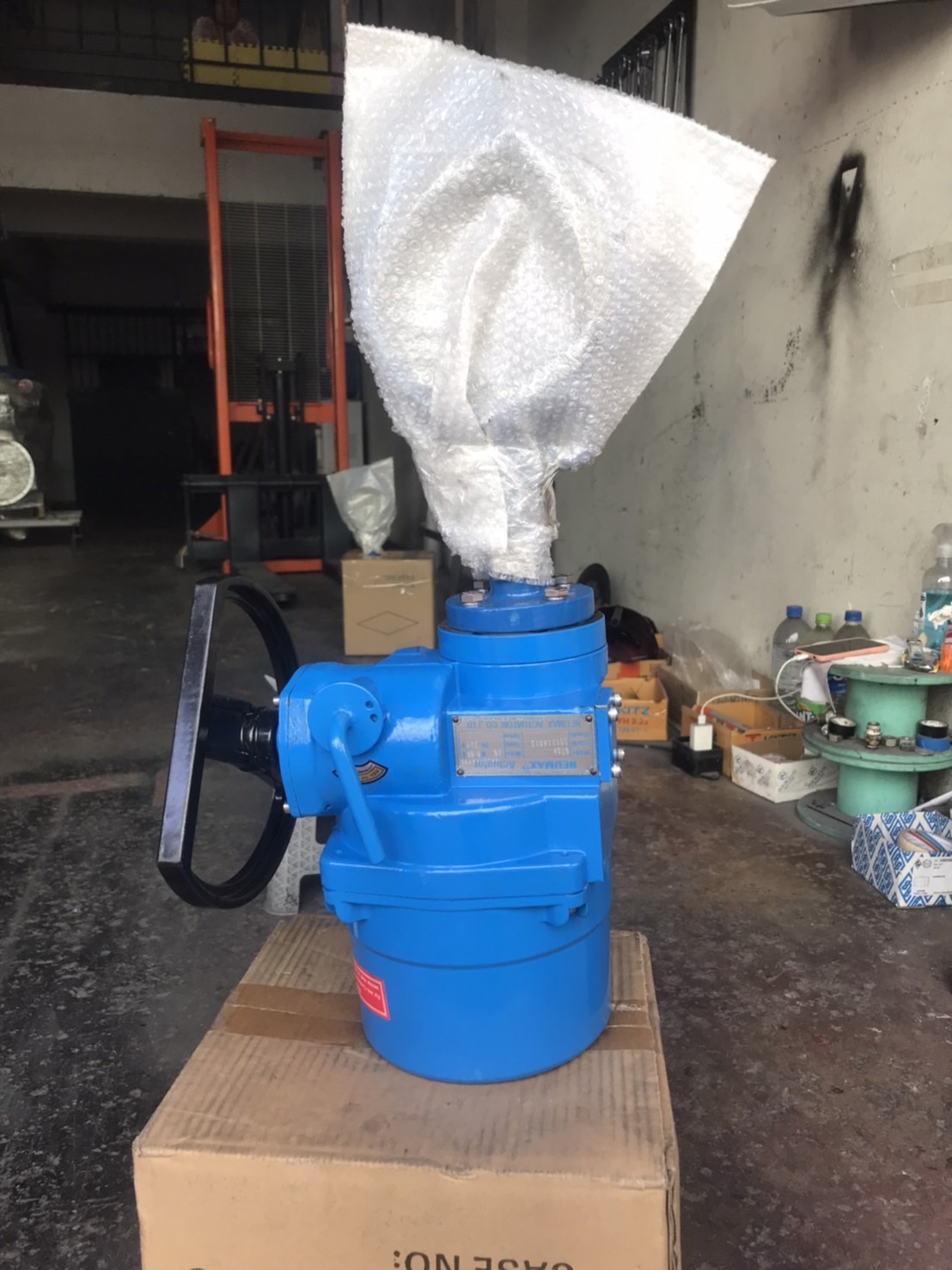 Mueller Butterfly Valve With Actuator