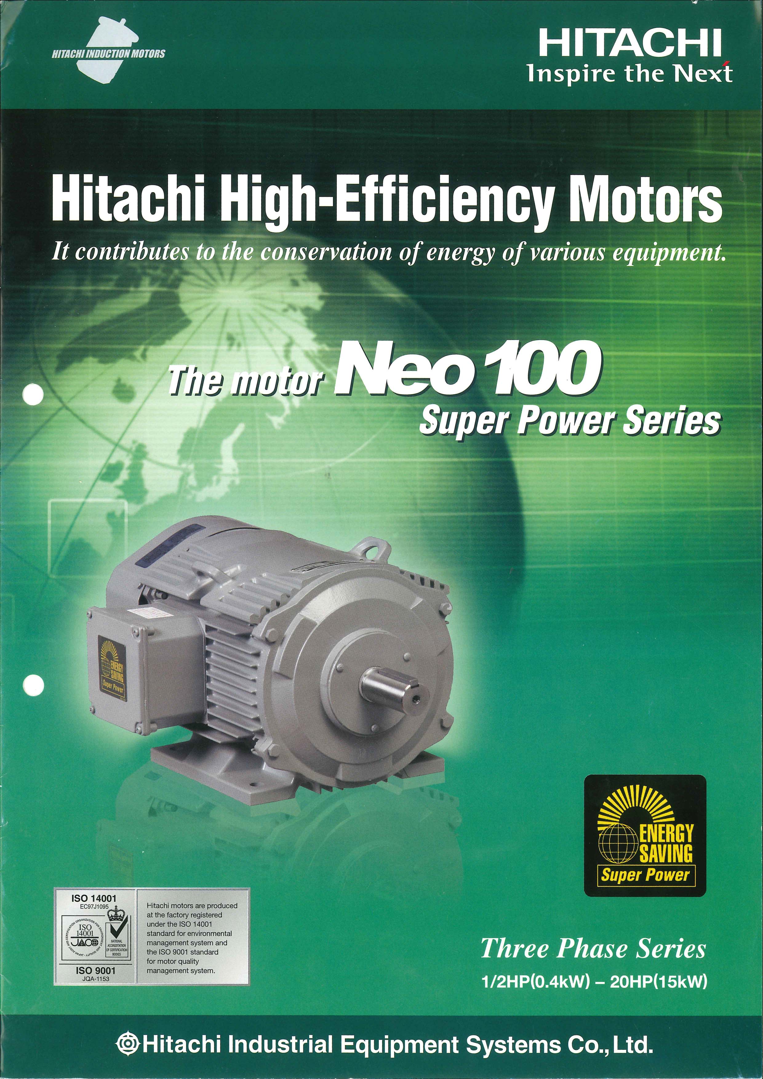 HITACHI - THE MOTOR NEO 100 SUPER POWER SERIES
